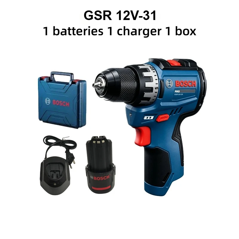 Impact Driver Cordless - Bosch Professional GSR 12V-31 Cordless Drill