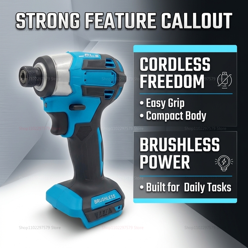 Cordless Brushless Impact Powe - đánh giá và giá Power Tools Construction