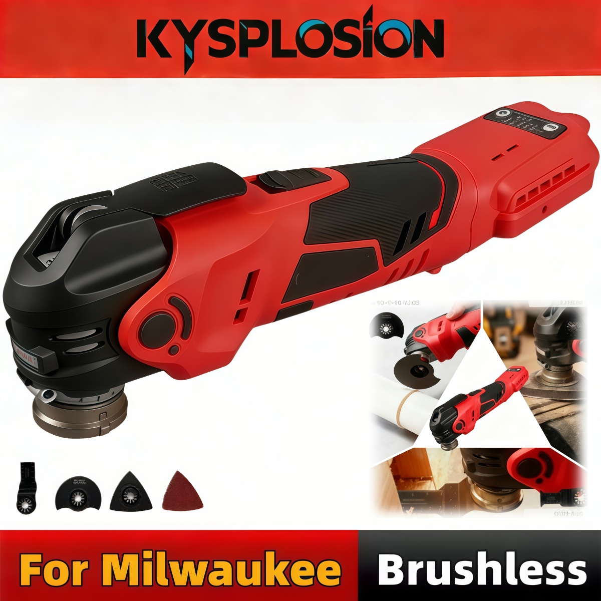 5-Speed Brushless Cordless Osc - đánh giá và giá Oscillating Multi Tool