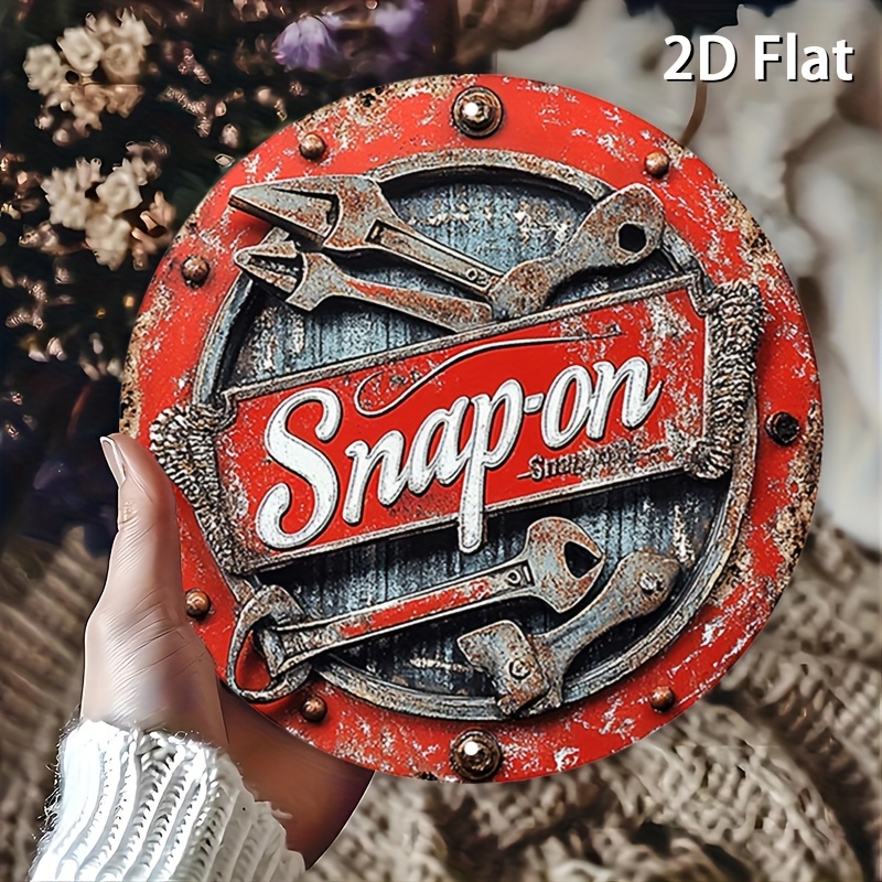 2D Flat 1pc Vintage Metal Sign - đánh giá và giá Power Tools Aldi