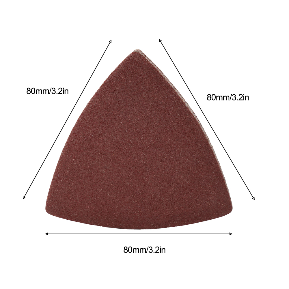 40pc Triangle Sandpaper 60/120 - đánh giá và giá Oscillating Multi Tool