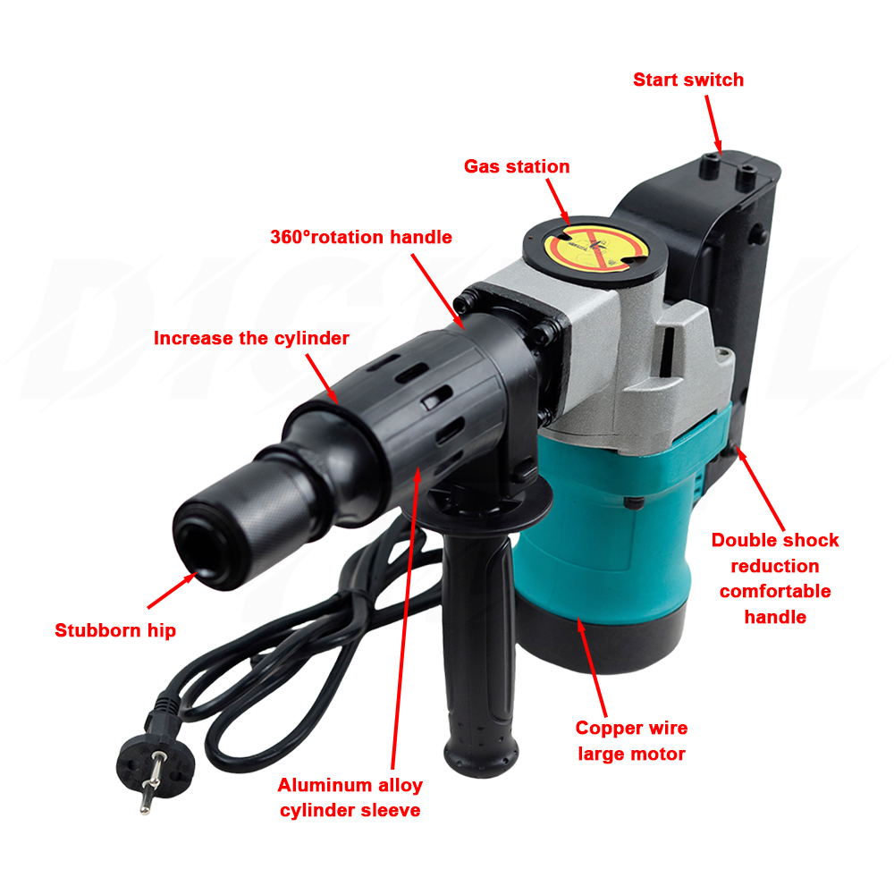 1200W Heavy Duty Electric Hamm - đánh giá và giá Power Tools Construction