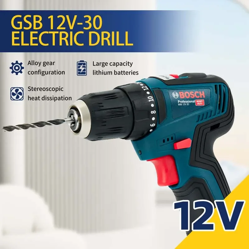 Bosch-GSB 12V-30 Professional  - đánh giá và giá Impact Driver Cordless