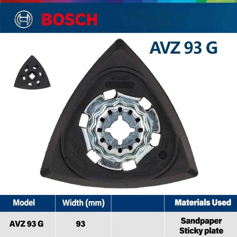 Bosch STARLOCK Sanding Plate A - đánh giá và giá Oscillating Multi Tool