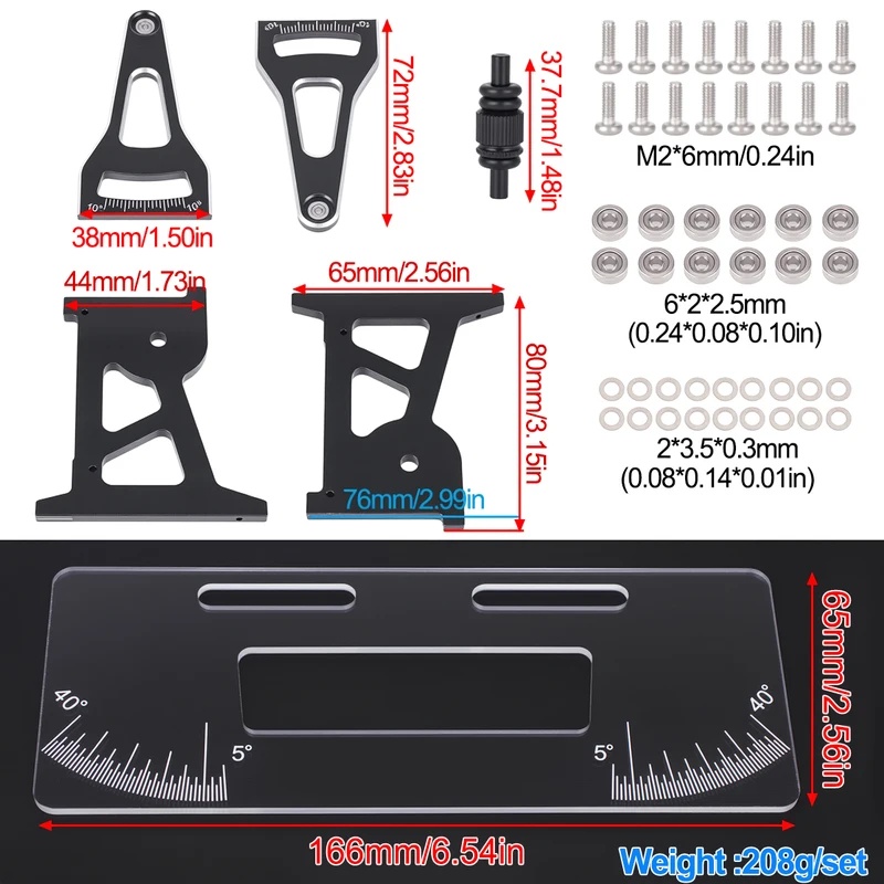 CNC Aluminum RC Chassis Setup  - đánh giá và giá Power Tools Aldi