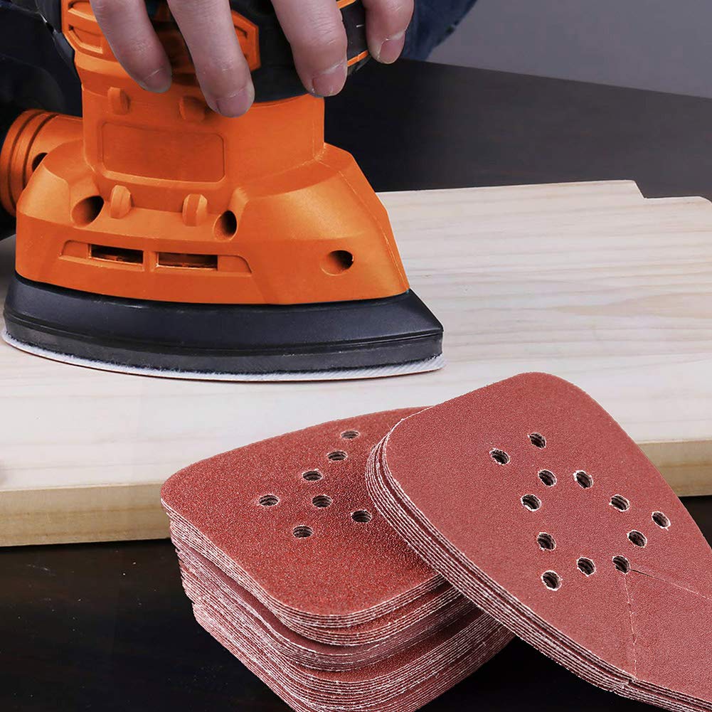 Triangle 12-Hole Sandpaper 135 - đánh giá và giá Detail Sander Corner
