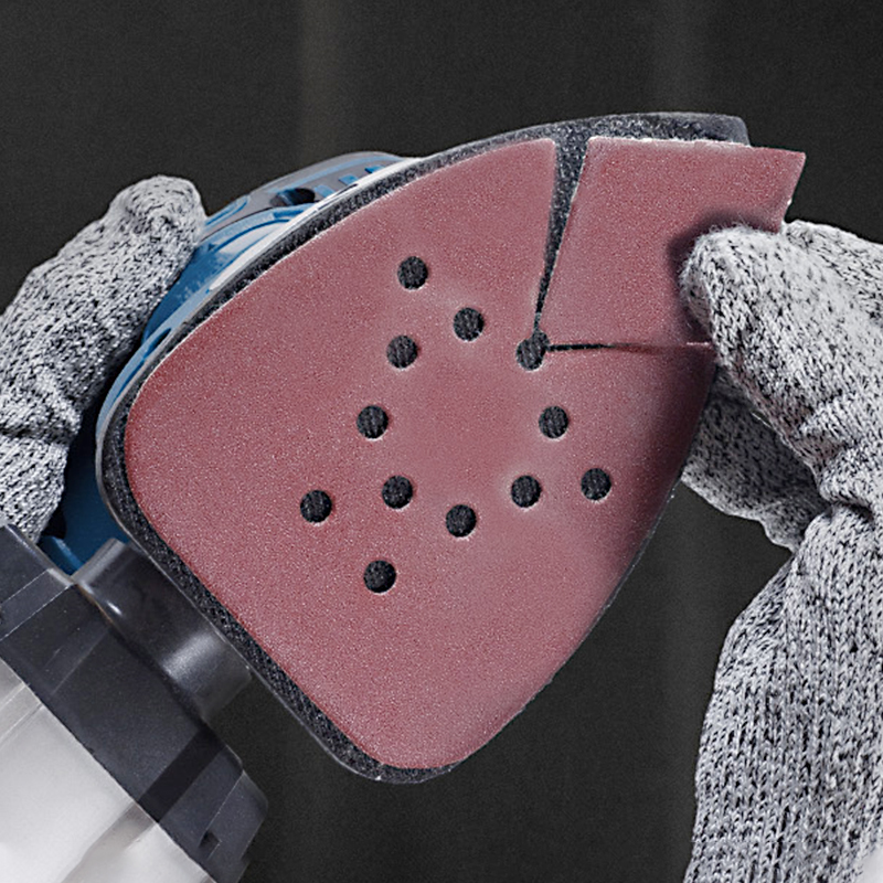 Triangle 12-Hole Sandpaper 135 - đánh giá và giá Detail Sander Corner