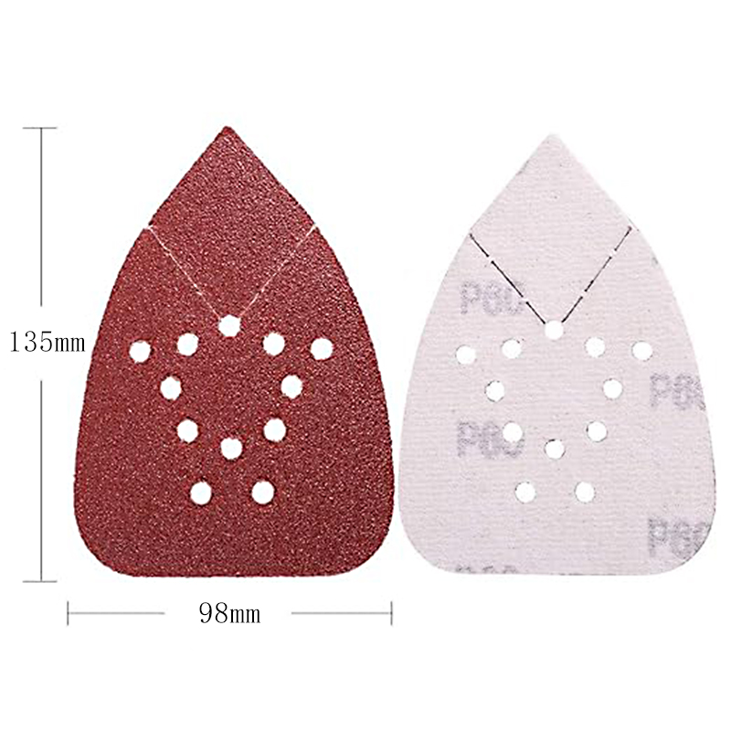 Triangle 12-Hole Sandpaper 135 - đánh giá và giá Detail Sander Corner
