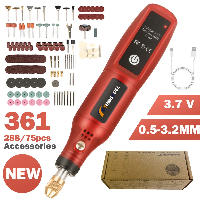 USB Rechargeable Cordless Engr - đánh giá và giá Impact Driver Cordless