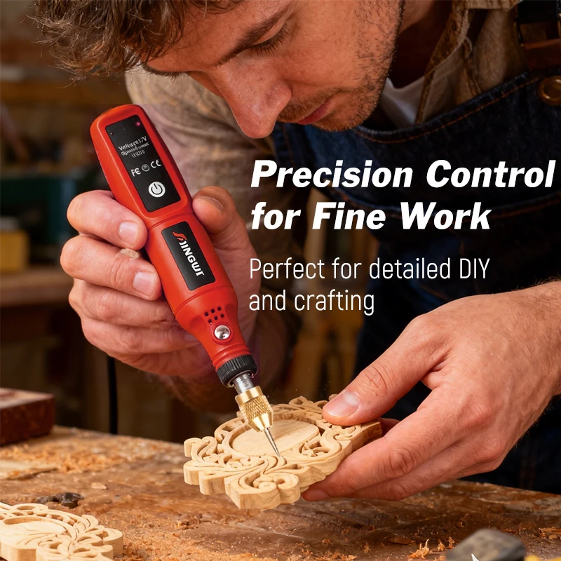 USB Rechargeable Cordless Engr - đánh giá và giá Impact Driver Cordless